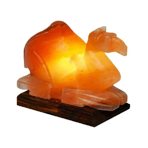 Lampe à sel de roche de l'Himalaya Bol à feu de sel de roche de l'Himalaya Lampe en forme d'animaux Lampes à forme géométrique - Product Image 5