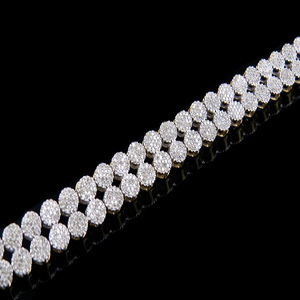 Best Personalized Moissanite Diamond Tennis <b>Bracelet</b> In S925 <b>Sterling</b> <b>Silver</b> with Classic Dazzling <b>Charm</b> Jewelry for Women Gift - Product Image 4