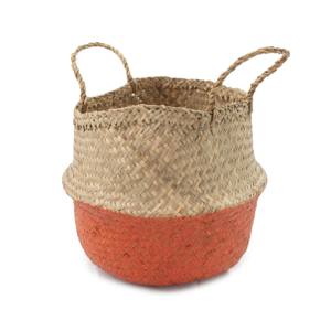 Paniers de rangement en jonc de mer faits à la main pour organiser le décor panier d'herbe de mer en paille de raphia naturel - Product Image 2