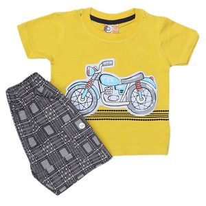Combinaisons pour nouveau-nés garçons 2 pièces - Jaune - Product Image 4