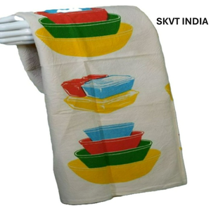 Vente chaude Serviettes de cuisine en coton écologiques hypoallergéniques à séchage rapide avec logo imprimé personnalisé Conception personnalisée Lavage des mains jetable recyclé - Product Image 6