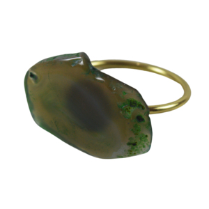 Anneau de serviette en agate de luxe, porte-serviettes inspiré pour la maison, l'hôtel, le restaurant, la table de fête, la décoration de table, haute qualité - Product Image 1