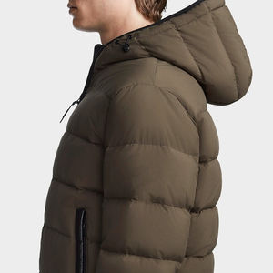 Men's High Quality Down <b>Jacket</b> Thicken <b>Padding</b> <b>Waterproof</b> Casual Style Zipper Bubble <b>Jacket</b> For Men's - Product Image 4