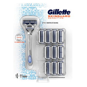 Gillette SKINGUARD SENSITIVE 1 UP EDICIÓN PREMIUM + SOPORTE - Product Image 6