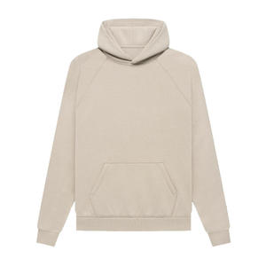 Ensemble de survêtements décontractés pour homme en molleton 100 % coton, brodé et imprimé numériquement, avec sweat à capuche et pantalon, écologique, pour l'hiver - Product Image 4