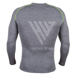 Best Selling Custom Made Premium Polyester Nylon Made Men's <b>Rash</b> <b>Guard</b> Fight Training Breathable Good Quality <b>MMA</b> <b>Rash</b> <b>Guards</b> - Product Image 6