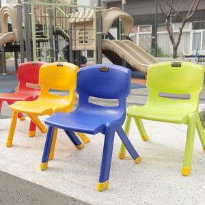 Sillas de aprendizaje para niños de plástico apilables de diseño colorido de 18x13 pulgadas para cocina y baño, salas de juegos, uso doméstico, proveedor de Vietnam - Product Image 3
