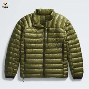 Fourniture directe OEM Vestes isolées pour hommes personnalisées de qualité supérieure Veste bouffante chaude coupe-vent Veste matelassée légère pour la randonnée - Product Image 6