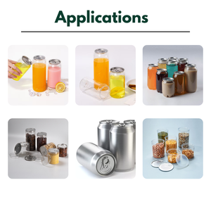 Nhà máy trực tiếp thép không gỉ Pet lon niêm phong máy bong bóng trà cà phê nước trái cây Soda bán tự động có thể niêm phong máy - Product Image 6