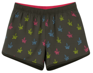 Shorts de bain pour homme style safari 100% polyester Taille mi-haute Fermeture à cordon Imprimé par transfert par sublimation floral Élastique Séchage rapide - Product Image 1