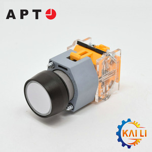 Genuine Shanghai Ergong LA39-A2-01D/R23 Self-Locking <b>Push</b> <b>Button</b> <b>Switch</b> Normally Closed 1NC - Product Image 1