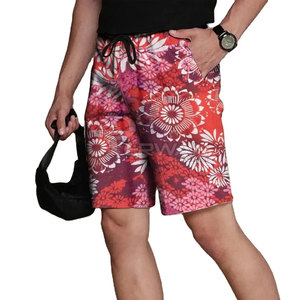 High Street Lightweight Pantalones cortos de playa para hombre Oversized Transpirable Patrón sólido Liso Teñido Pantalones cortos de playa para correr - Product Image 6
