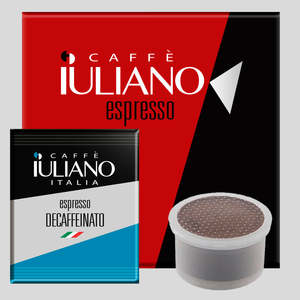 Capsule di Caffè Espresso Decaffeinato Caffe Iuliano Compatibili con Segafredo, Confezione da 100 - Product Image 1