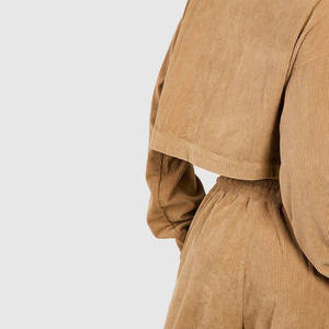 ชุดเสื้อผ้า2ชิ้นสำหรับผู้หญิงเสื้อแจ็กเก็ตแฟชั่นกางเกงคาร์โก้กางเกงขายาวผ้ายีนส์แบบกำหนดเองชุดวอร์ม2026 - Product Image 5