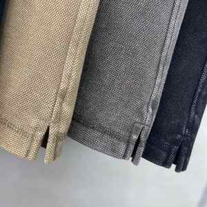 Pantalones cortos unisex de verano con logotipo personalizado, ropa de calle vintage, pantalones cortos lavados con ácido desteñidos al sol de algodón de peso pesado para hombres y mujeres - Product Image 5