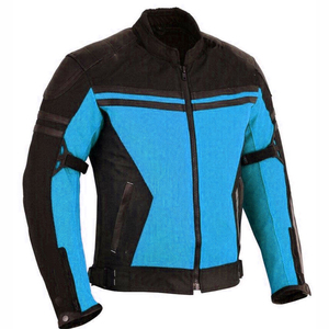 Chaqueta de moto de cuero de calidad profesional, chaqueta de montar de carreras OEM personalizada - Product Image 1