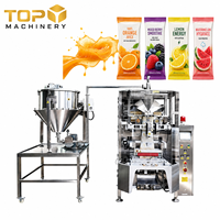 Machine d'emballage et de remplissage de liquides de haute précision |   Machine de remplissage et de scellage verticale automatique avec pompe pour sachets de jus de fruits et de sauces