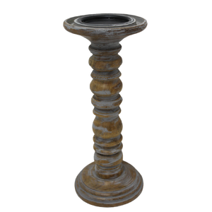 Bougeoir décoratif en aluminium de couleur or en laiton de bougeoir de mariage pour la maison et la décoration de fête à la main - Product Image 2