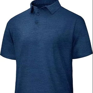 OEM personalizado de los hombres 100% Casual contraste Polo mezcla de algodón y poliéster 200 a 240 GSM - Product Image 1