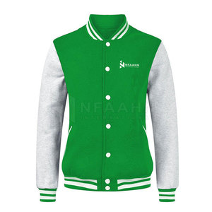 Chaqueta de invierno esponjosa, chaqueta de Letterman Varsity de moda con ajuste cómodo para uso diario, chaqueta Letterman - Product Image 5