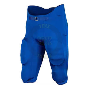 Nueva llegada Ropa deportiva Nombre personalizado Impreso 100% Tela de poliéster Mejor precio Pantalón de fútbol americano - Product Image 1