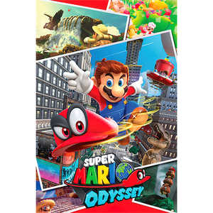Affiche murale en toile style moderne Super Mario Odyssey, collage artistique - Product Image 4