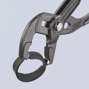 Spring Band <b>Clamp</b> Pliers 180 Mm 50 Mm Capacity 15 Settings Plastic Coated for Knipex - Product Image 3