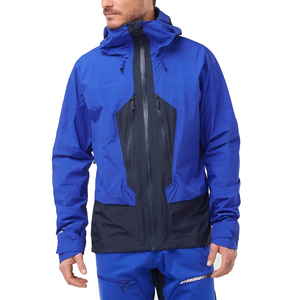 Veste de ski imperméable respirante coupe-vent pour hommes adultes à la mode avec des options personnalisables pour l'utilisation en équipe de sports de neige - Product Image 1
