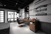 Salon de Coiffure de Luxe : Personnalisation Complète de la Salle, Qualité Professionnelle, Moderne, Durable, en Bois, Portable, pour Entrepôt et Centre Commercial