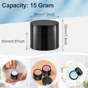 Venta al por Mayor de Frascos de Crema de Plástico PET con Logotipo Personalizado, 50 ml, Envases de Cosméticos, Loción, Bálsamo, Crema Facial, Sombra de Ojos, Fábrica de Vietnam - Product Image 4