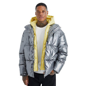Fashion Wholesale Men New Design Streetwear High Quality <b>Puffer</b> <b>Jackets</b> Long Sleeve Warm Material Men's <b>Puffer</b> <b>Jackets</b> OEM - Product Image 3