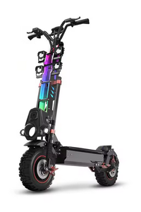 Scooter électrique tout-terrain - 55 MPH, haute performance, moteur double 10000W, pneus tout-terrain de 24 pouces, autonomie de 75 miles, cadre en aluminium, 12 vitesses - Product Image 2