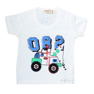 T-shirt pour nouveau-né garçon - Blanc - Product Image 1