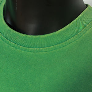 T-shirt personnalisé pour homme, de haute qualité, uni, 3D, épaules tombantes, 100% coton, col épais, t-shirt vierge pour homme - Product Image 2