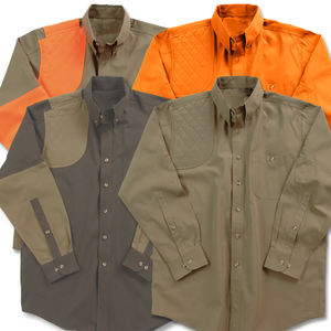 Chemise de chasse à manches longues pour homme, tricotée sur mesure, grande taille, séchage rapide, haute qualité - Product Image 1