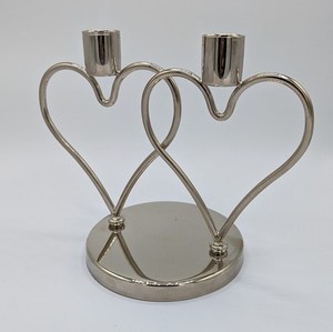 Portavelas de luz de té de color brillante en forma de corazón - Product Image 4