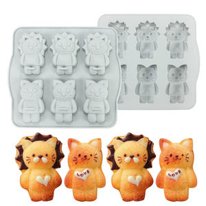 Oso <span class=keywords><strong>de</strong></span> silicona Fondant <span class=keywords><strong>molde</strong></span> oso caramelo <span class=keywords><strong>Chocolate</strong></span> moldes <span class=keywords><strong>para</strong></span> oso <span class=keywords><strong>de</strong></span> peluche pastel decoración Cupcake Topper resina <span class=keywords><strong>de</strong></span> arcilla polimérica - Product Image 4