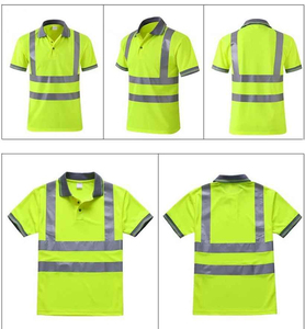 <span class=keywords><strong>Polo</strong></span> da Lavoro <span class=keywords><strong>Uomo</strong></span> 100% Pura Cotone a Maniche Lunghe - Antibatterica, Asciugatura Rapida, Traspirante, Impermeabile, Alta Visibilità, Personalizzabile - Product Image 3