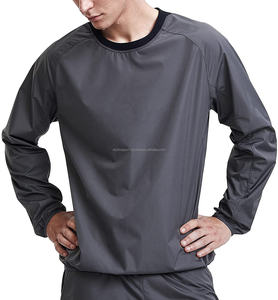 Venta caliente PVC Sauna Sweat Suit para entrenamiento en casa Niños Fitness Pérdida de peso-Top Ejercicio Gear - Product Image 5