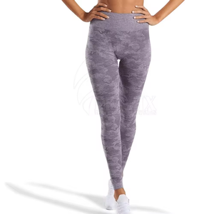 Athletic Gym Scrunch Butt Yoga Leggings para mujer Conjuntos de yoga Gym Wear nuevas mallas Camel toe gym Butt Lift para mujer - Product Image 3