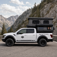 Camping-car coulissant pour camion, camping-car escamotable à coque rigide, camping tout-terrain 4x4 pour pick-up, camping-cars et caravanes