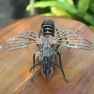 Bee เวียดนามฟิล์มโลหะตกแต่งทันสมัยหรูหราสำหรับบ้านร้านอาหารภาพเชิงพาณิชย์ติดผนังโซฟาตกแต่งยี่ห้อ lbn - Product Image 4