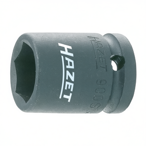 Hazet 1/2'' <b>Impact</b> <b>Socket</b> 6-Point Square with Traction Profile and Borehole - Product Image 3