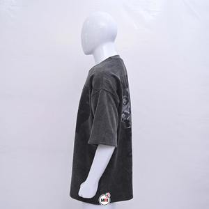 Calidad Premium Nuevo Diseño Peso Pesado Personalizar Logo Imprimir Unisex 100% Algodón Streetwear Lujo Oversized Hombres Camisetas - Product Image 5