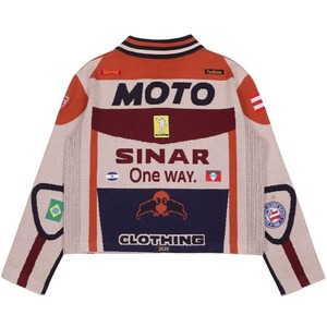 Veste décontractée d'hiver pour homme avec logo personnalisé, bouton unique, anti-froissement, respirante, tendance, TWINSET, cardigan en tricot extensible - Product Image 2