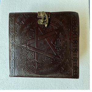 Custom Made Celtic Star Leather Journals in Good Quality Leather & <b>Paper</b> for Gifting Purposes. - Product Image 6