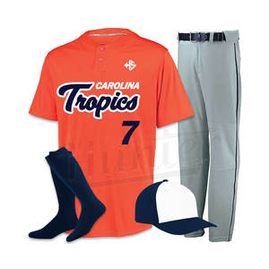 Uniformes de béisbol Impresión por sublimación Equipo Camisetas de béisbol Venta al por mayor Conjunto de béisbol barato para la venta - Product Image 1