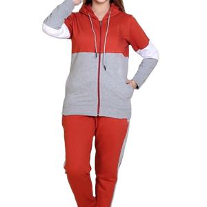Survêtements deux pièces pour femmes, taille plus, à capuche, décontractés, imprimés, lourds, personnalisés, ensemble unisexe, entraînement, jogging, service OEM - Product Image 6