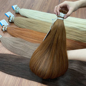 Cheveux lisses en vrac, multicolores, 100% cheveux humains vietnamiens, cuticules alignées, best-seller - Product Image 2