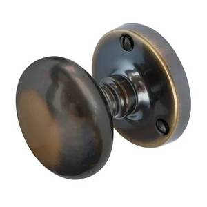 Bouton d'entrée de porte à mortaise de luxe noir moderne verrouille la plaque extérieure sur les boulons de porte et de fenêtre - Product Image 1